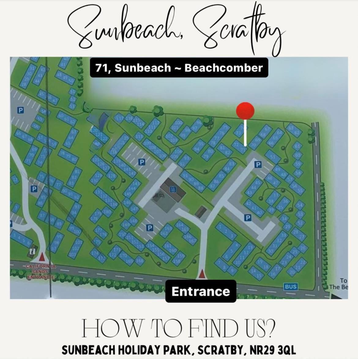 Beachcomber 71 Sunbeach, Scratby Exterior foto
